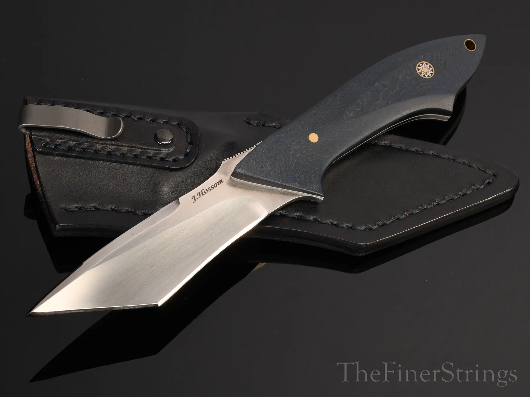 Jerry Hossom Hunter Killer with sheath