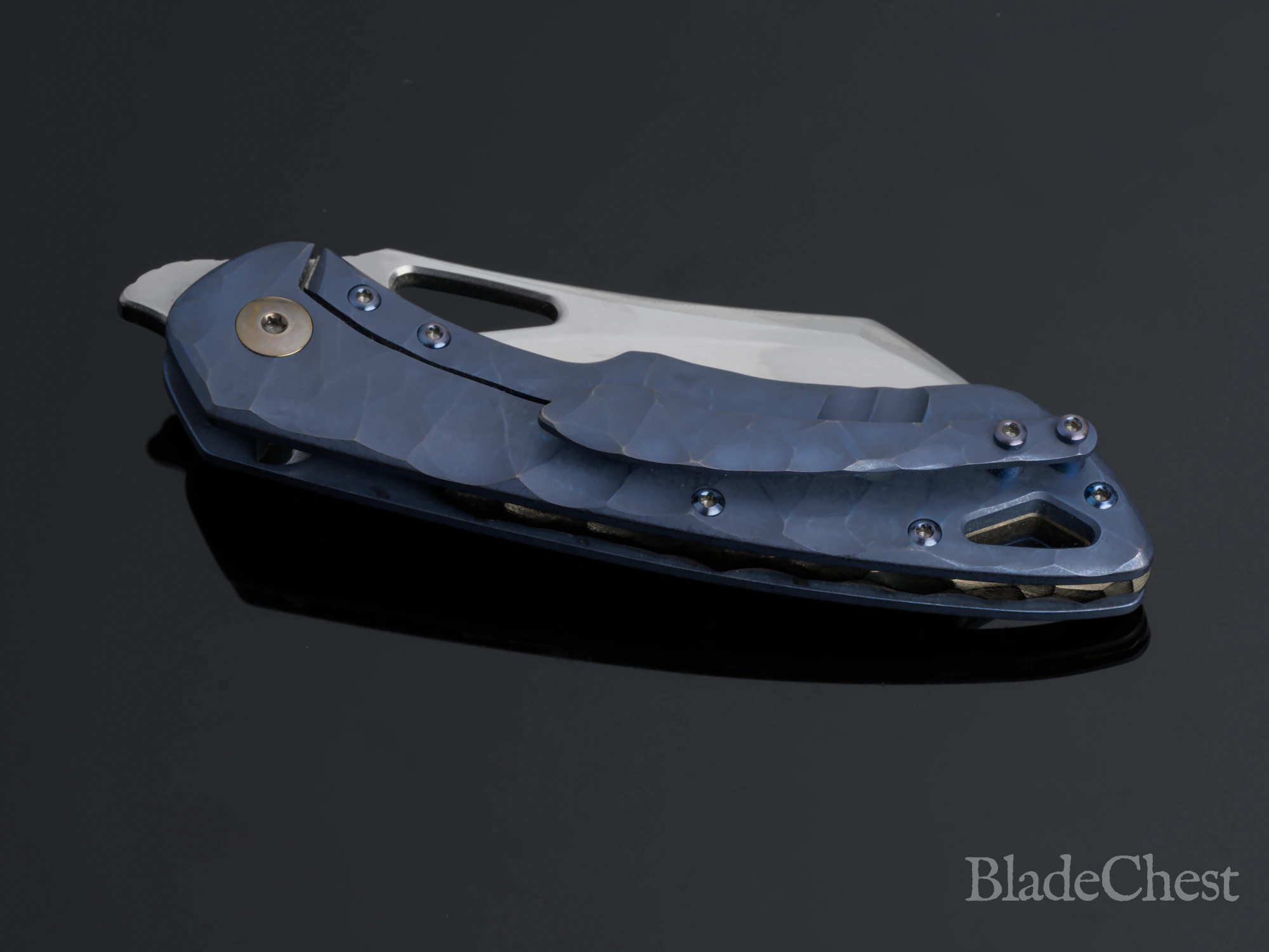 Olamic Whippersnapper &mdash; reverse with titanium pocket clip