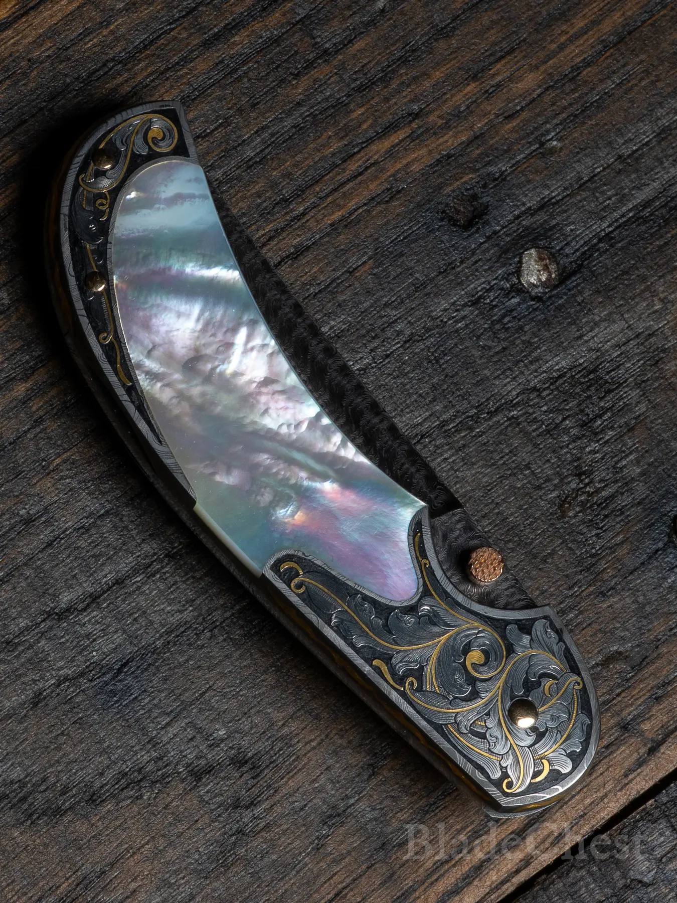 Closed — clip side, MOP sweep and rear bolster